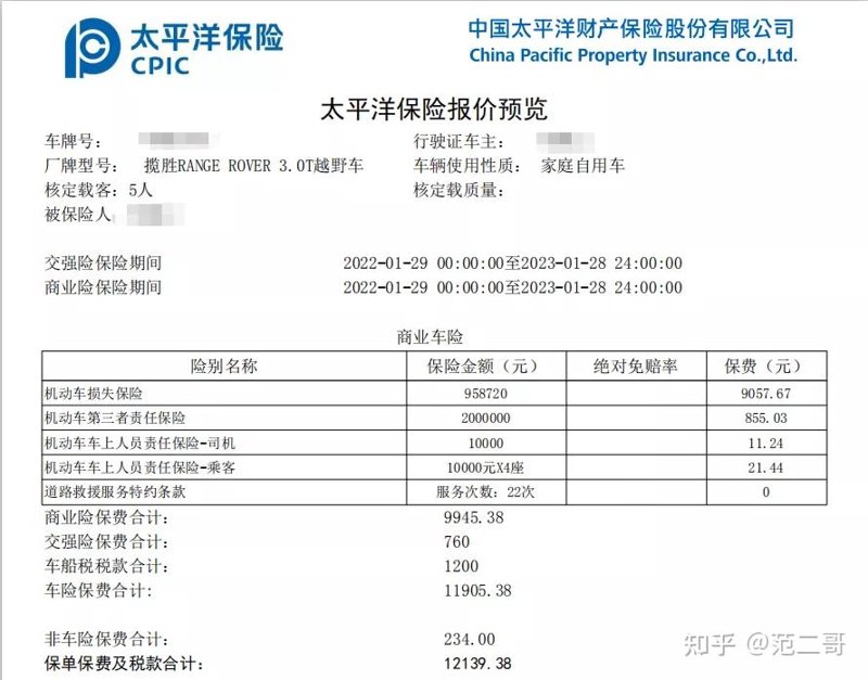 车险报价